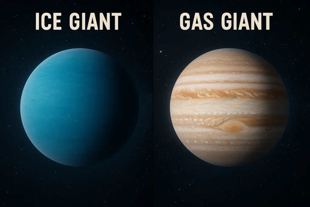 difference between ice giant and gas giant difference between ice giant and gas giant