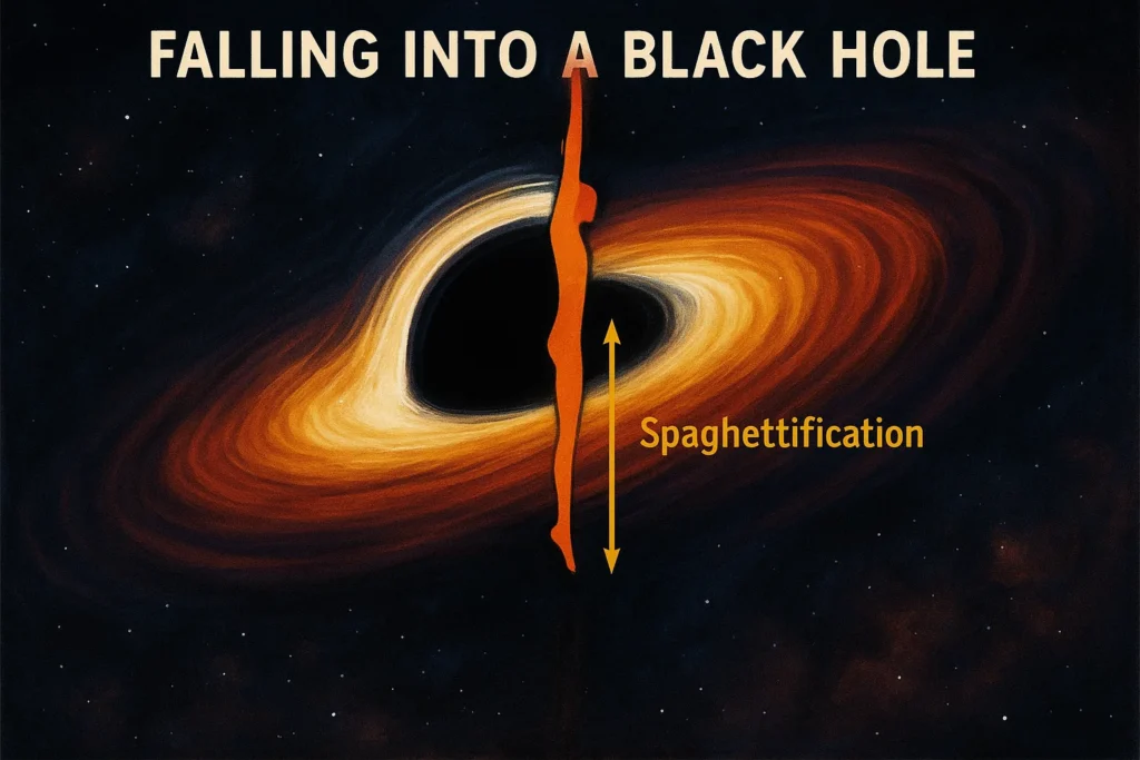 what happens if you fall into a black hole what happens if you fall into a black hole