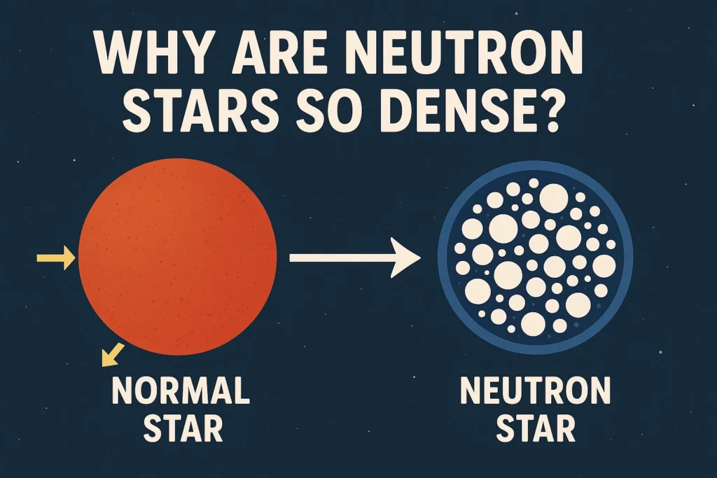 why are neutron stars so dense why are neutron stars so dense