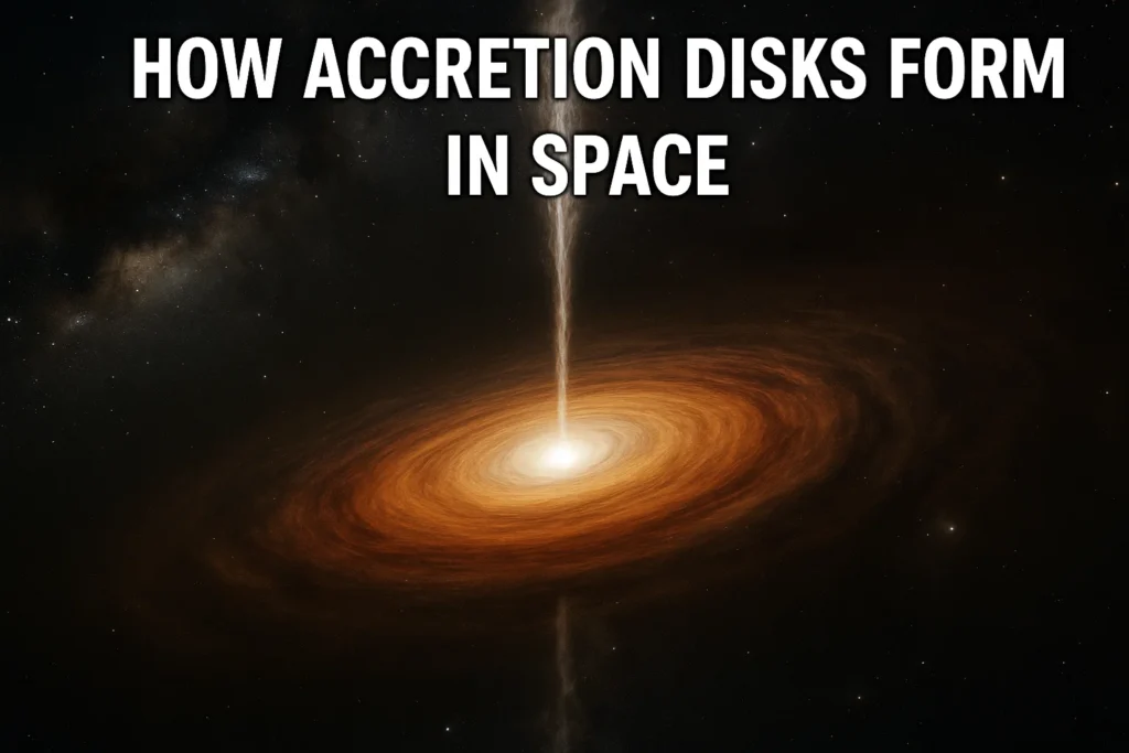 how accretion disks form in space how accretion disks form in space