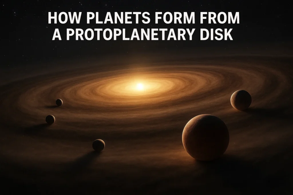 how planets form from a protoplanetary disk how planets form from a protoplanetary disk