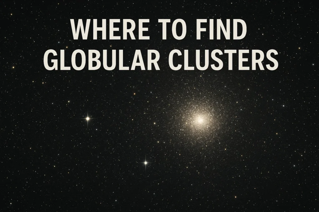 where to find globular clusters
